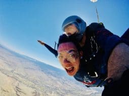 Wesley Dickson Recovery Hero skydiving